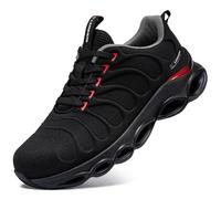 LARNMERN Chaussures de Sécurité Hommes Femmes Basket de Securite Travail | Embout Acier,Confort,Légere,Mode,Respirante