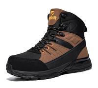 LARNMERN PRO Chaussures de Sécurité Hommes Chaussures de Travail | Embout Acier,Anti-Smashing,Antidérapantes,Anti-Piercing,Confortable