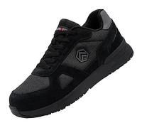 LARNMERN PRO Chaussures de Sécurité Hommes Femmes Léger 36-49EU | Basket Securite Femmes SRC ESD Antidérapante Sportives Confortables Embout en Acier Respirantes Basket de Travail