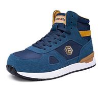 LARNMERN PRO Chaussures de Sécurité Hommes Femmes Léger 36-49EU | Basket Securite Femmes SRC ESD Antidérapante Sportives Confortables Embout en Acier Respirantes Basket de Travail