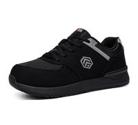 LARNMERN PRO Chaussures de Sécurité Hommes Femmes Léger 36-49EU | Basket Securite Femmes SRC ESD Antidérapante Sportives Confortables Embout en Acier Respirantes Basket de Travail