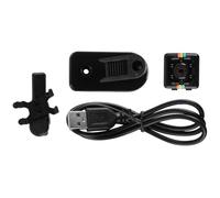 Laroal Mini caméra petite caméra nounou pas requise WiFi, caméra de sécurité cachée HD 1080P avec détection de mouvement caméra à clip de vision nocturne infrarouge caméra espion