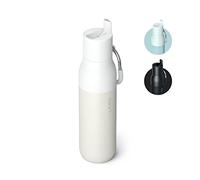 LARQ Bouteille Flip Top 500ml - Bouteille isolée en acier inoxydable | Thermos, sans BPA | Garde les boissons froides et chaudes, Granite White