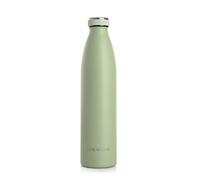 LARS NYSØM Gourde Isotherme 1000ml - Gourde Inox Metal Bouteille Isotherme | Bouteille d’eau Isolée - Chaudes 12h et froides 24h - Gourde Étanche pour Le Sport et la Bicyclette - Acier Inoxydable