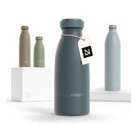 LARS NYSOM Ren Gourde isotherme en acier inoxydable 350ml Pierre bleue Blue Stone G