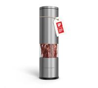 LARS NYSØM Moulin à Chili avec Lame de coupe en Acier Inoxydable I Coupe Chili Premium I Moulin à Épices Design (Stainless Steel)