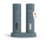 LARS NYSØM Moulin a Sel et Moulin a Poivre Electrique - USB Rechargeable | Mouture Précise Salieres Poivrieres Electrique - Automatique - avec Broyeur Céramique Réglable - Moulin Sel Poivre Electrique