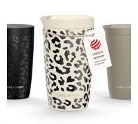 LARS NYSØM Mug Isotherme à Emporter 350 ml - Tasse Thermique Étanchede Mug | Mug Isotherme Cafe to-go avec Couvercle à Pression Rapide - 4h Chaude et 8h Froide - Gobelet de Voyage en Acier Inoxydable