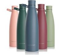 LARS NYSOM Nade Gourde isotherme en acier inoxydable 1000ml Pierre bleue Blue Stone