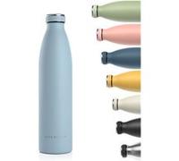LARS NYSOM Ren Gourde isotherme en acier inoxydable 1000ml Bleu bébé Baby Blue G