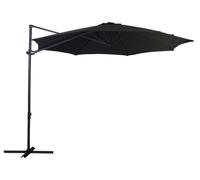 Lars parasol déporté Ø3M noir.