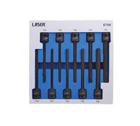 Laser 8706 Extra Long Impact Star Bit Set 1/2" D 10pc