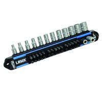 Laser 9329 LocSoc Socket & Bit Set 1/4" D - 44pc - 50th Anniversary
