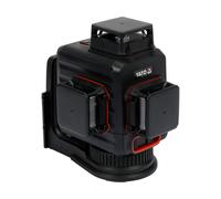 Laser croisé 3D à 12 lignes 360° vert auto-nivelant avec support