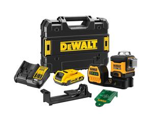 Laser croisé DeWALT AKU - ensemble DCE089D1G18
