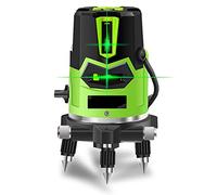 Laser croisé vert, laser horizontal 2/3/5 lignes, horizontal 360 ° laser vert horizontal auto-équilibré, IP 54 à partir de lignes horizontales verticales et horizontales,B