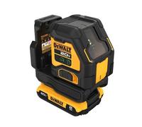 Laser croix compactXR 18V faisceaux verts - DEWALT - 1 batterie 2.0 Ah - chargeur - coffret - DCLE34021D1-QW
