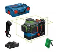 Laser lignes 3 plans GLL 18V-120-33 CG Professional avec cible laser dans L-BOXX 136 + 1 Batterie + 1 Chargeur - BOSCH - 601065100