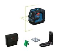Laser lignes - BOSCH PROFESSIONAL - GLL 20-22 G - Laser vert - Alimentation Dual Power - Précision ± 0,3 mm/m