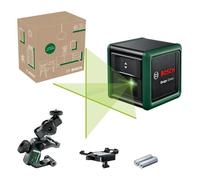 Laser lignes Bosch - Quigo Green (Livré avec 2 piles, une pince universelle MM2 et 1 adaptation de fixation)