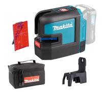 Laser lignes et 4 points croix 25 m 12 V CXT - MAKITA - sans batterie, ni chargeur en sacoche - SK106DZ