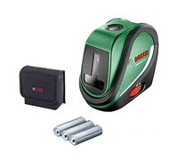 Laser lignes UniversalLevel 2 de Bosch (croix laser avec point d'aplomb intégré pour un alignement précis et transfert d'application facile)