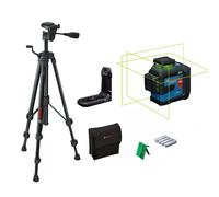 Laser lignes vert 360° Pile/Batterie GLL 80-33 G + Trepied BT 150 BOSCH