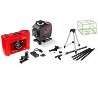 Sola PLANO 4D GREEN 360° Kit Laser À Croix Dans Un Coffret - Vert - 4x 30 M