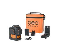 Geo Fennel - Laser multi-lignes Geo6X SP - 3x360° 6 croix - visibilité 80 m - Kit vert