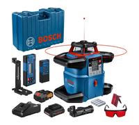Laser rotatif connecté 18V GRL 600 CHV Professional + 1 batterie Procore 4Ah + chargeur + coffret standard BOSCH 0601061F00