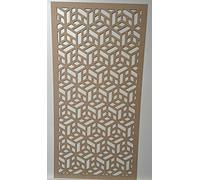 LaserKris-QB1-Grille décorative en fibres à densité moyenne pour radiateur (4X2)