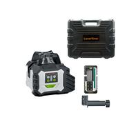 Laserliner Duraplane GMX-18V Laser À Lignes Croisées 360° Avec Récepteur Dans Un Coffret - 3 Lignes - Vert - 60 M - IP54