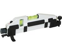 LASERLINER - HandyLaser Plus - Nivel de burbuja láser - Burbujas horizontales y verticales - Alcance 50m - Color rojo - Fácil alineación - Estuche reforzado a prueba de golpes
