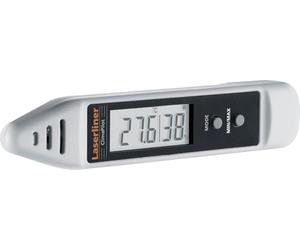 Laserliner Hygromètre Numérique ClimaPilot | Affichage du Point de Rosée, Mesure Précise de l'Humidité et de la Température, Mémoire Min/Max, Capteur Rapide
