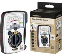 Laserliner Multimètre Analogique Maison et Loisirs | Mesure Tension Courant Résistance, Testeur de Batterie, Grande Échelle, Réglage Zéro Point