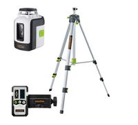 Laserliner SmartLine - Laser Set 360 Avec Trépied Et Récepteur En Sac - Vert - 30m - 2 Lignes