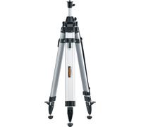 Laserliner VarioStand L Trépied de Construction 180 cm | Hauteur réglable avec manivelle, adaptateur 1/4" et 5/8", robuste, pour appareils laser, construction et mesure