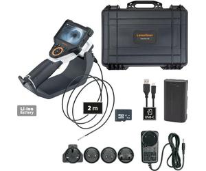 Laserliner VideoFlex HD Micro, 1280 x 720 pixels, 12,7 cm (5"), 3,9 mm, sonde flexible, noir, 2 mm
