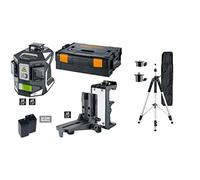 Laserliner X3-Laser Pro SET 1, kit comprenant : X3-Laser Pro, support de fixation et de fixation murale, Vario Stand L 300 cm, batterie, L-Box