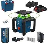 Lasers rotatifs PRO GRL18V-3-31G - BOSCH - avec 1 batterie 4,0 Ah, chargeur - L-BOXX - 0601061G00