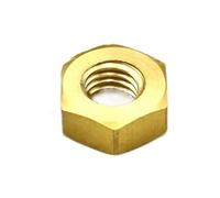Lasitech 1/2/5/10/20 Pièces en Laiton Cuivre Écrous Hexagonaux M1M1.2 M1.4 .6 M2 .5 M3 M4 M5 M6 M8 M10 M12 M14 M16 M18 M20 M22-24 DIN93