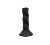 Lasitech 10-50pcs M2 .5 M3 M4 M5 Vis À Tête Fraisée Plate Six Pans Creux 10.9 Boulons Hexagonaux en Acier Machine DIN7991(12mm,M2.5 50pcs)