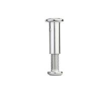 Lasitech Connecteur De Rivet 304, Écrou Manchon Joint avec Vis M2 M3 M4 M5 M6 M8 M10 for Meubles Hexagonaux, 1 À 20 Pièces(Nut Length 35mm,M5(D-6mm) 10pcs)