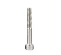 Lasitech Vis À Tête Creuse Partiellement Filetées en Acier Inoxydable 304, M8 M10 M12, Demi-dent Ronde, 1 Pièce(65mm,M10-1pcs)