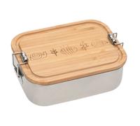 Lassig - Boîte à goûter inox bambou Garden Explorer
