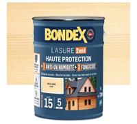 Lasure 2 en 1 Haute protection - Incolore satin - BONDEX - 5 L