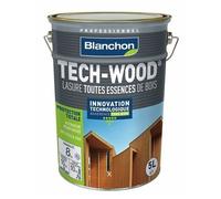 Blanchon - Lasure pour bardages Tech-Wood CFG00226 - Acrylique polyuréthane - 5 L - Chêne clair