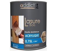 Lasure - ADDICT - Chêne clair - 0.75L - Satiné - Hydrofuge