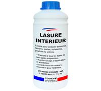 Lasure Bois Interieur - Codeve Bois/Chêne foncé - 1L - Intérieur - Pour La Décoration De Votre Boiserie, Lambris, Porte Ou Poutre En Bois.