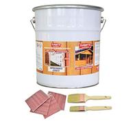 Lasure cirée à solvant pour bois de 1 à 25 litres (109 - miel + kit, 5 l)